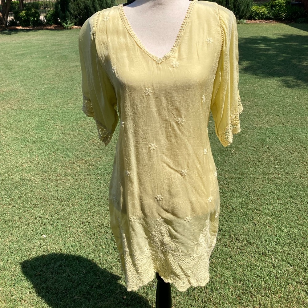 Johnny Was Embroidered Tunic